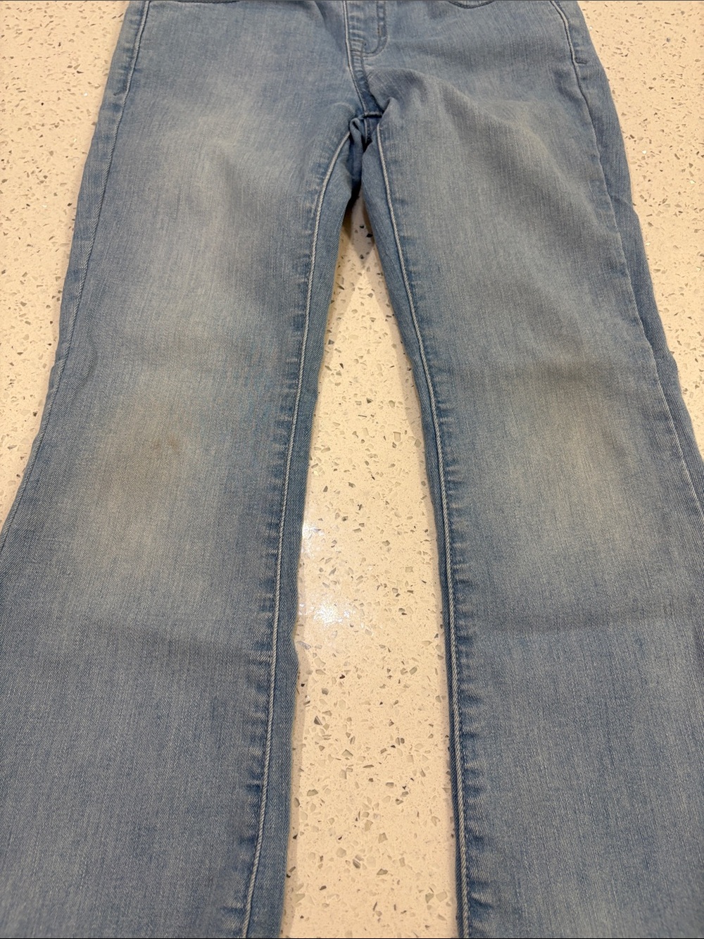 Cat & Jack & Wonder Nation pull up Light, Medium & Dark Blue jeans size 7/8 - Picture 5 of 13
